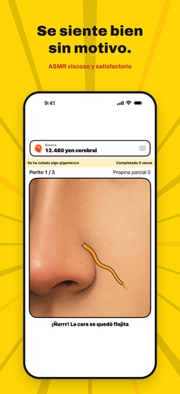 Pantalla de Aprieta Puntos Negros