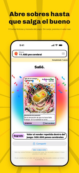 Pantalla de Abrir Sobre