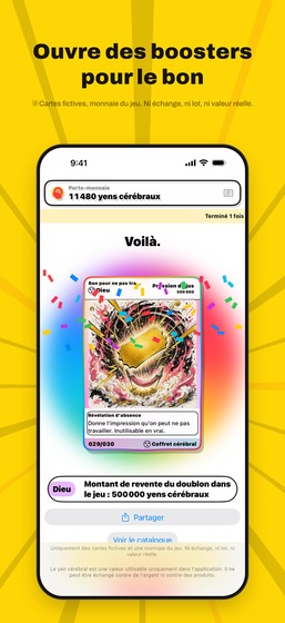 Écran d’Ouverture de Booster