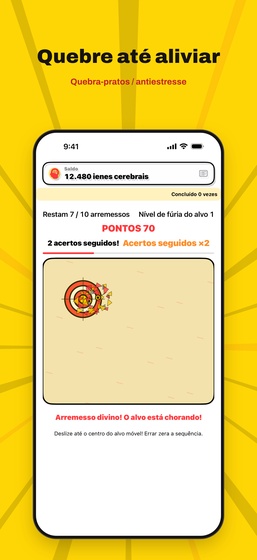 Tela de Quebra-pratos