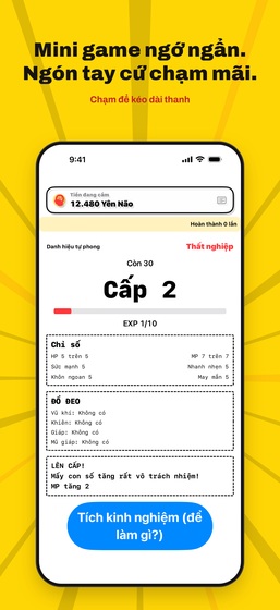 Màn hình Lên cấp